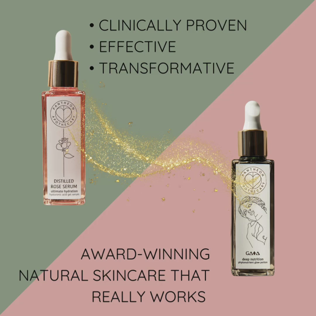 GAIA GLOW POTION & DISTILLED ROSE SERUM: The ultimate duo for smoother ...